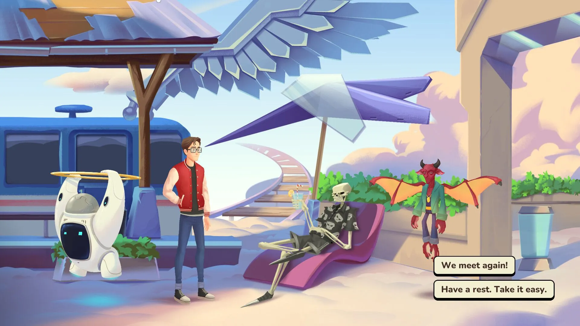 Angelo and Deemon 2: Too Hell of a Quest screenshot 1